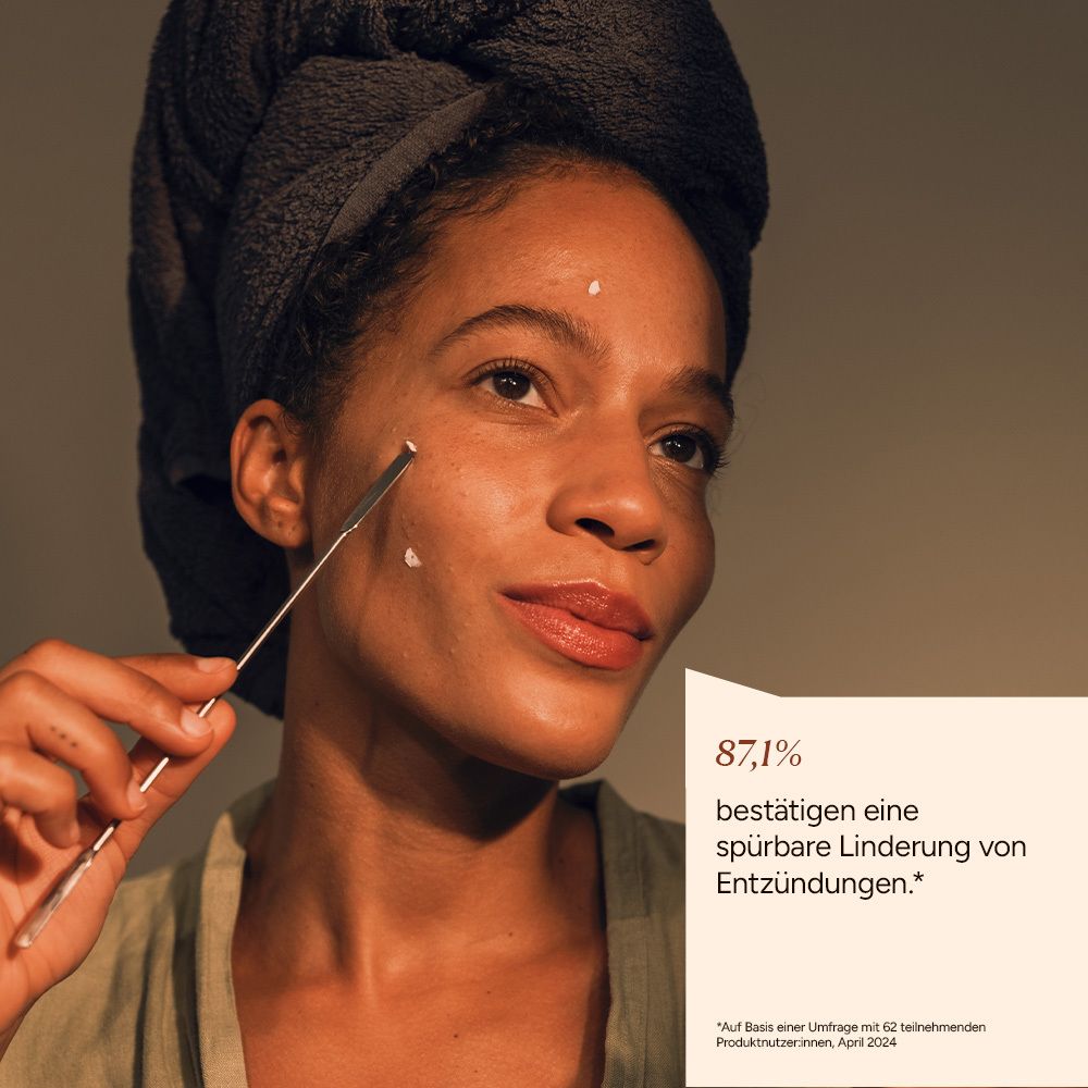 JUNGLÜCK Pickelpaste - Anti Pickel Creme, mit Zink und Niacinamid