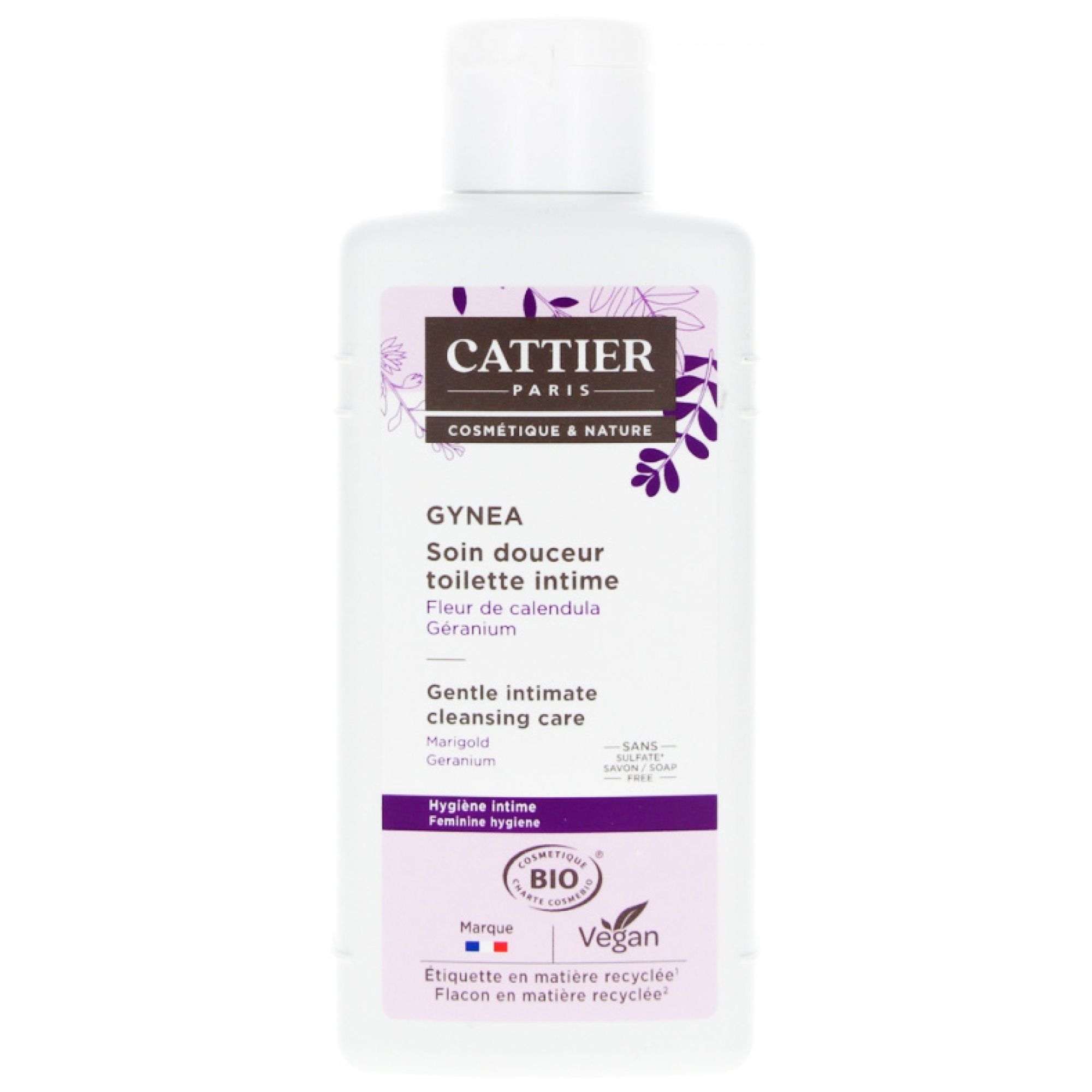 Cattier Gynea Weichheit-Pflege Intimhygiene Bio 6x3,5x14,7 cm