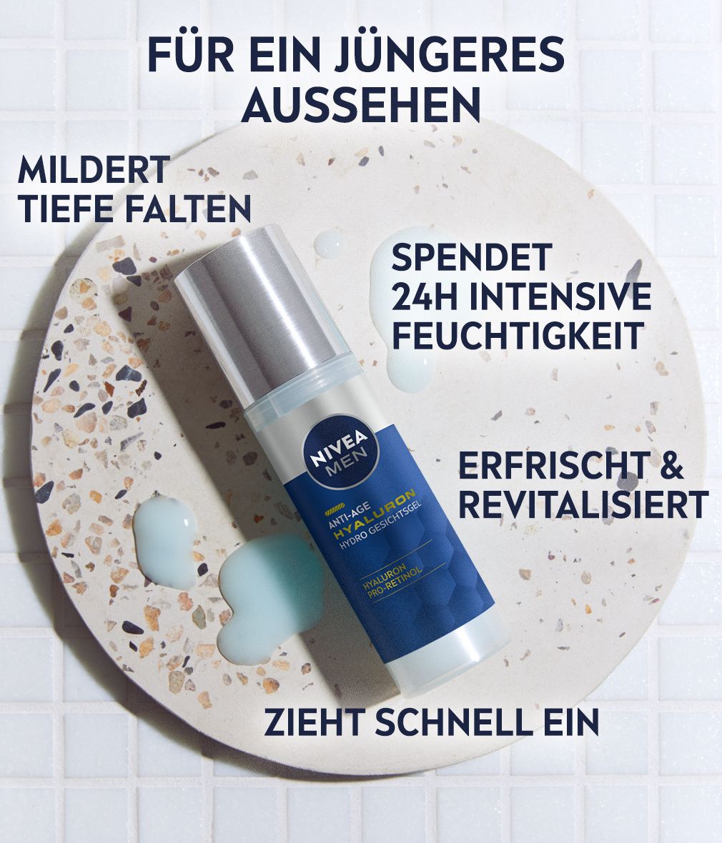 NIVEA MEN Anti-Age Hyaluron Hydro Gesichtsgel