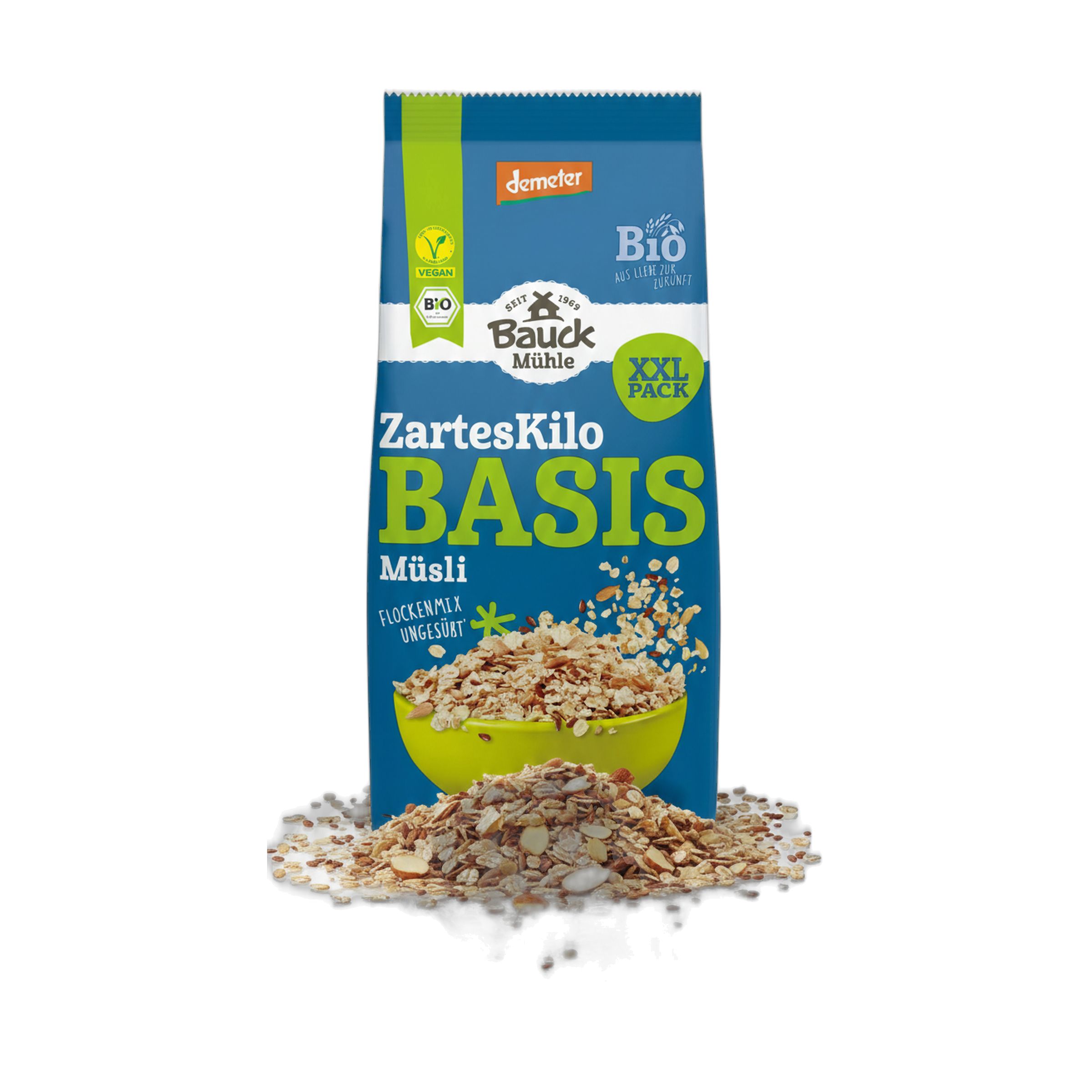 Bauckhof Bio Basis Müsli 1000 g