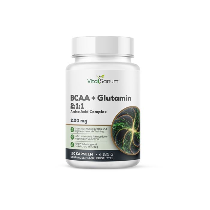 VitaSanum® BCAA + Glutamine - capsule