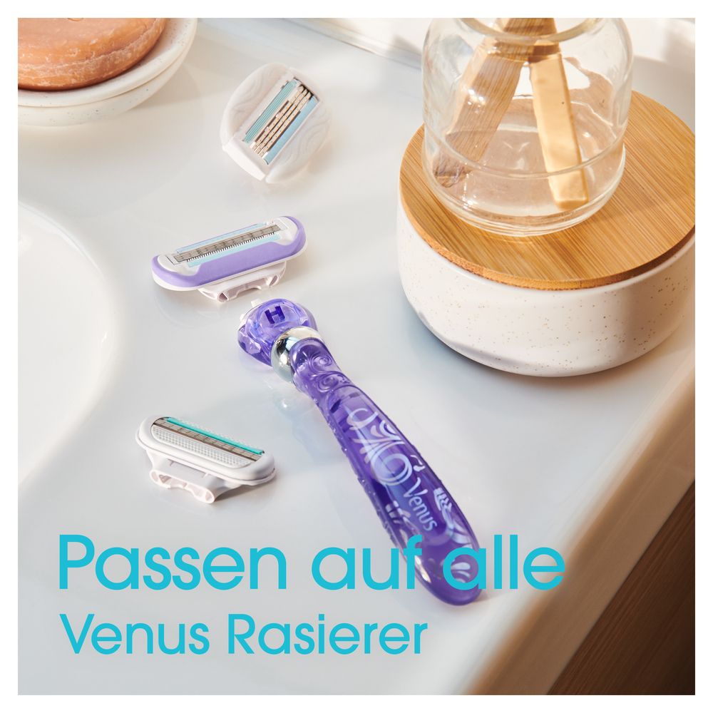 Gillette Venus - Rasierapparat "Deluxe Smooth Swirl" + 3 Ersatzklingen