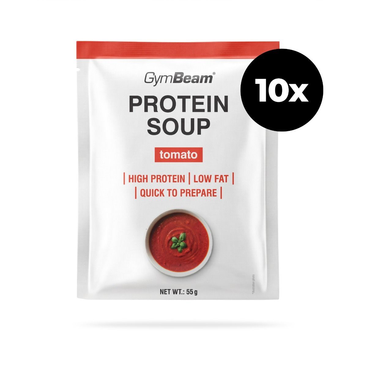 zuppa istantanea alto contenuto proteico