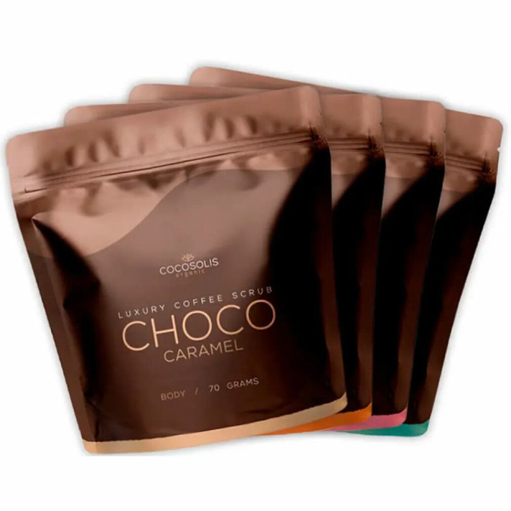 Cocosolis Luxury Coffee Scrub Box Set 4 Artikel