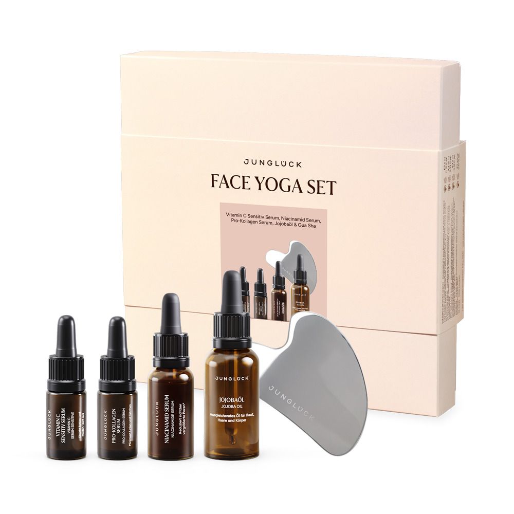 JUNGLÜCK JUNGLÜCK IN A BOX - Face Yoga Set
