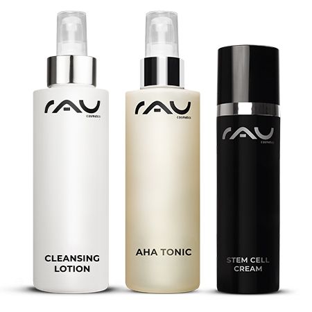 Basis Pflegeroutine Set für reife Haut - Anti-Aging Creme kann die Faltentiefe bis zu 50% reduzieren