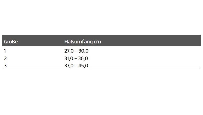 Thuasne Cicatrex postoperative Kompressions-Kinnschlinge mit Klettverschluss u. flachen Nähten 1 St