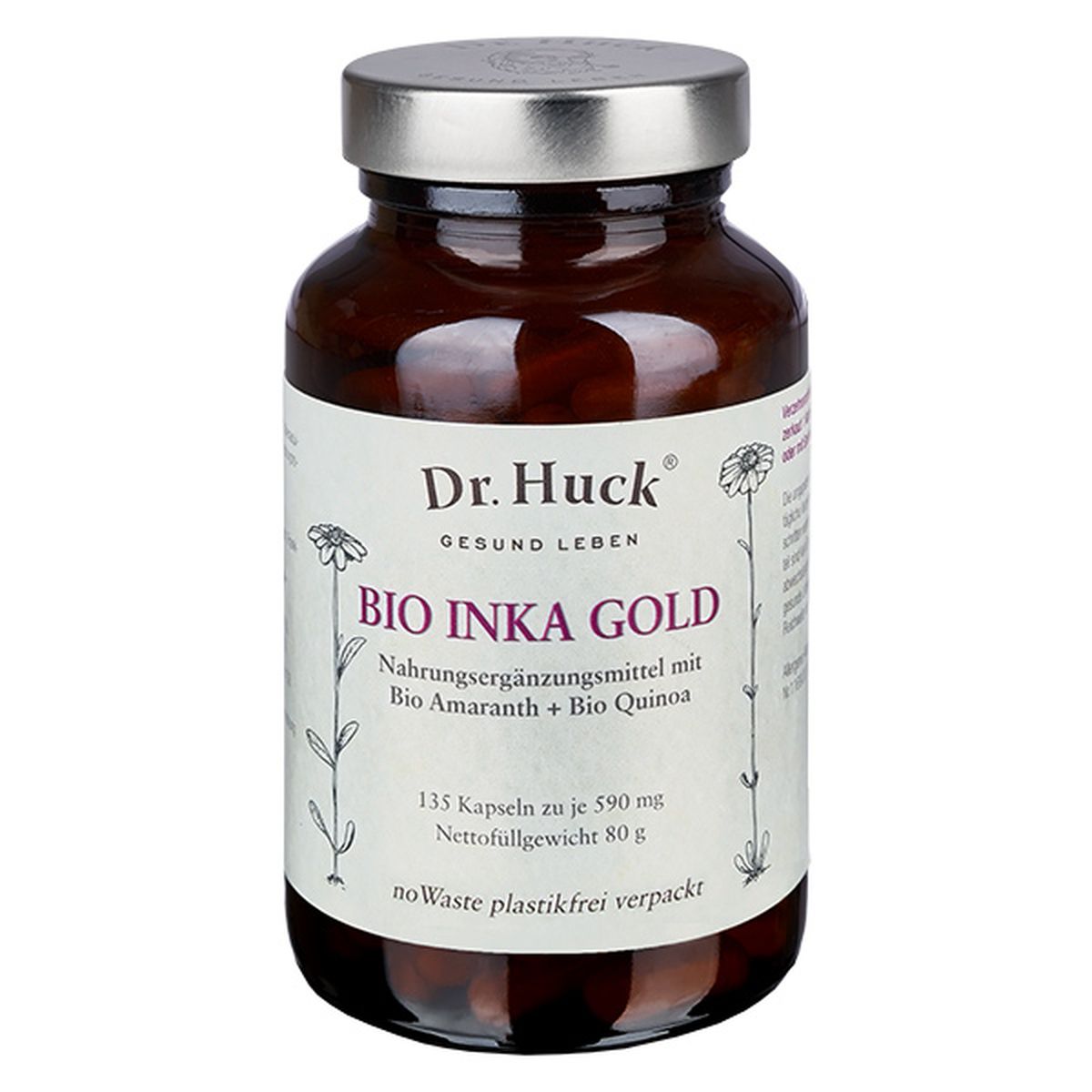 Dr. Huck® Bio Inka Gold (Amaranth + Quinoa) Kapseln