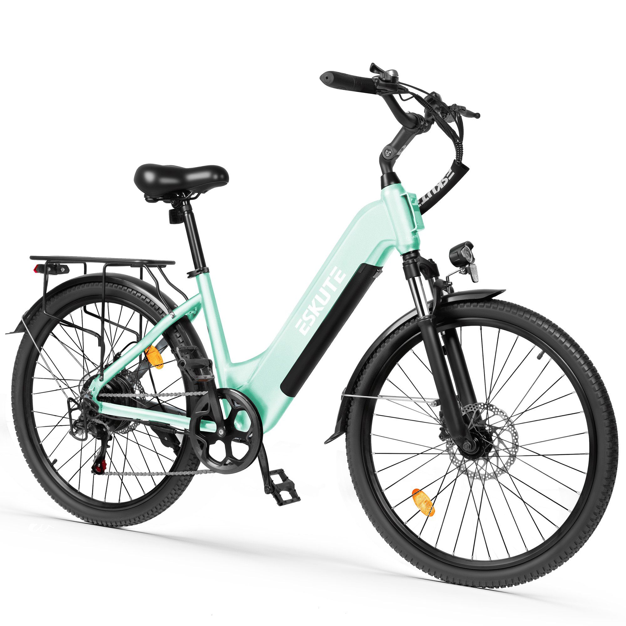Eskute C202 Elektrisches Citybike, 250-W-Motor, 48 V, 17,5 Ah 1 St