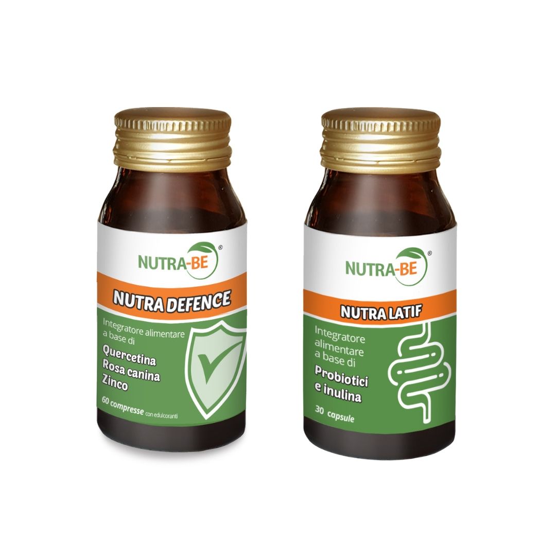 Box difese immunitarie - Probiotici + Quercetina, Vitamina C e Zinco - Allergie stagionali