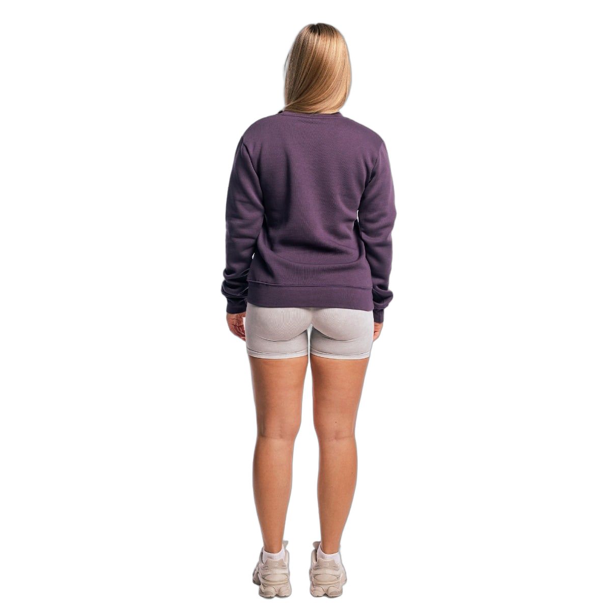 GymBeam Pullover Damen regular mit Rundhalsausschnitt in Obsidian