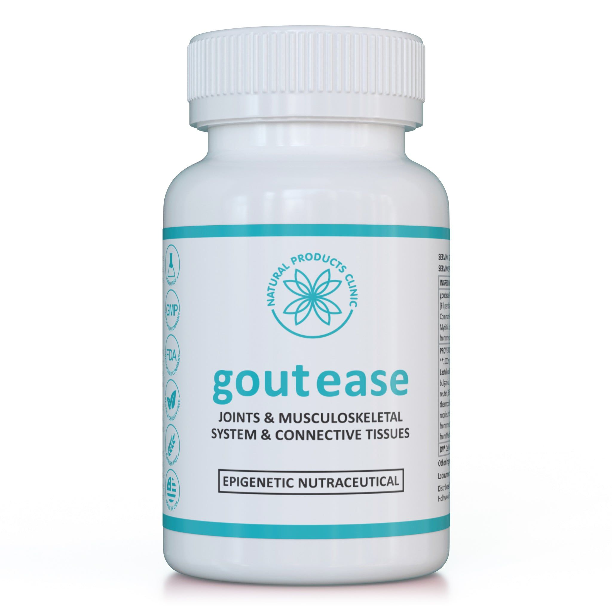 Natural Products Clinic Gout Ease 60 St Kapseln magensaftresistent