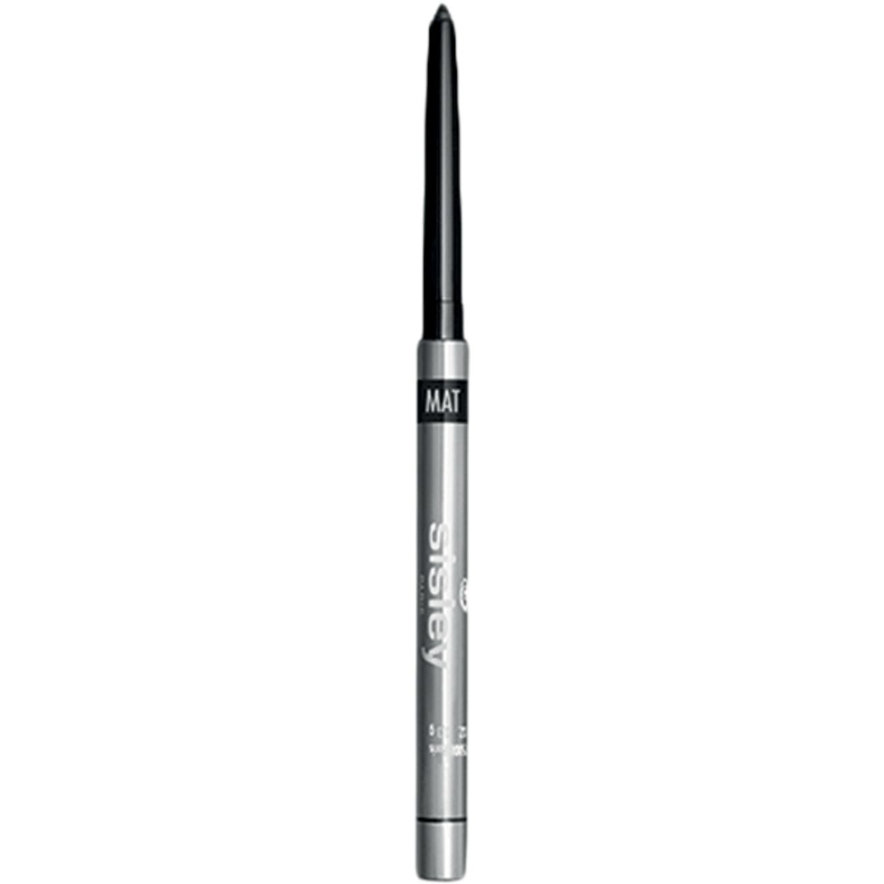 Sisley Phyto-Khol Star Matt. Grauer Stift mit schwarzer Mine. Aufschrift MAT und Sisley.