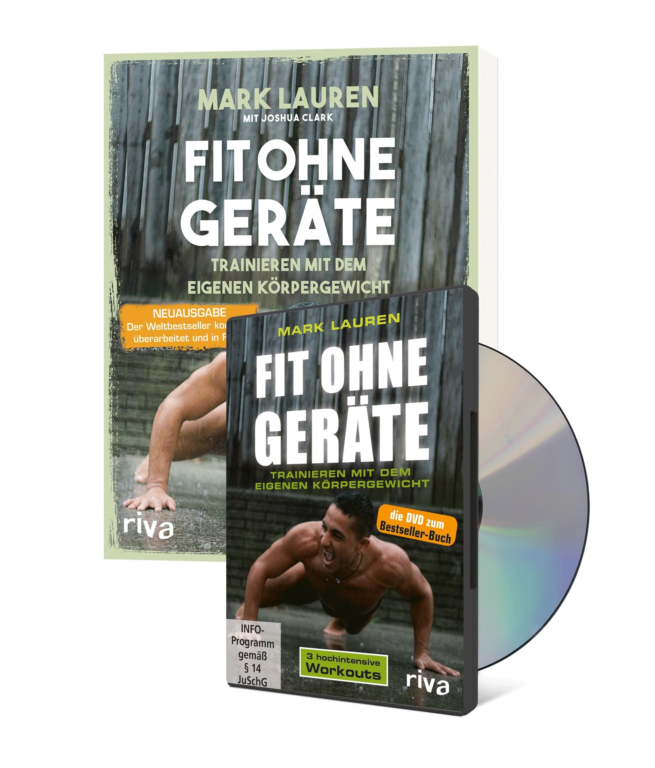 Fit ohne Geräte Buch + DVD - Bundle Trainieren mit dem eigenen Körpergewicht – Neuausgabe: Der We...