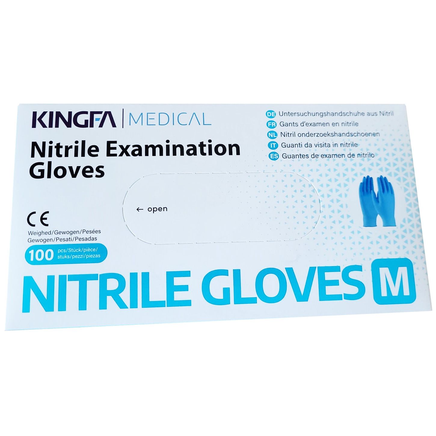 Kingfa Nitril Einmalhandschuhe puderfrei