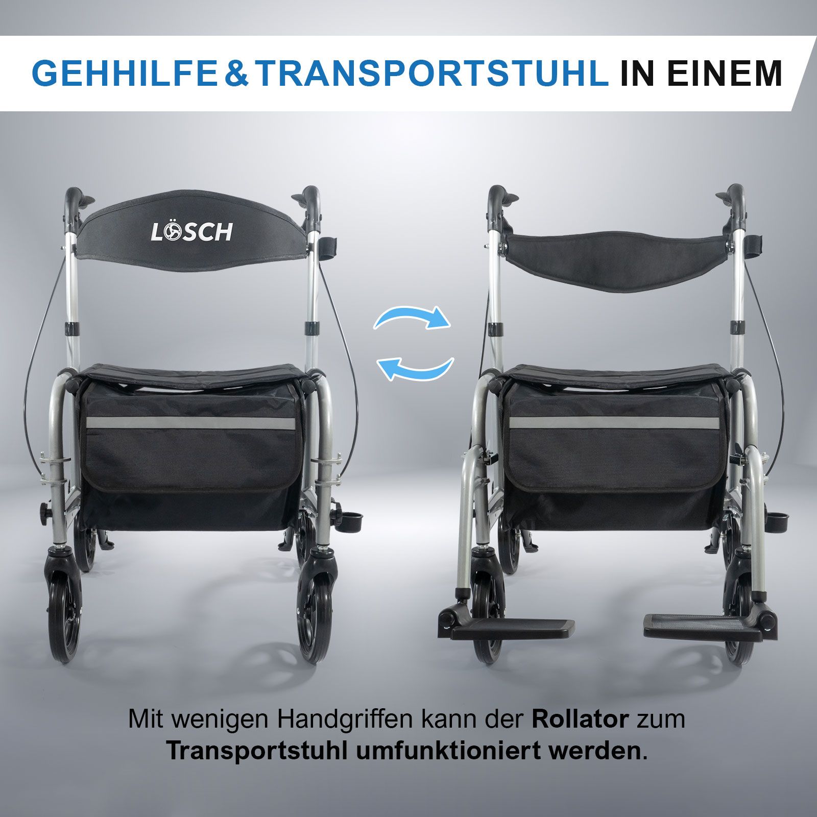 Lösch Rollator & Rollstuhl Twin 1 St