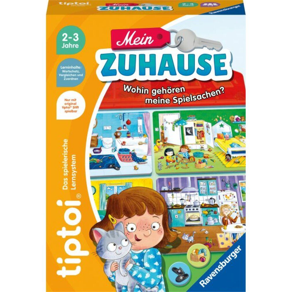 Ravensburger tiptoi® ,,Mein Zuhause - Wohin gehören meine Sachen?'' 1 St