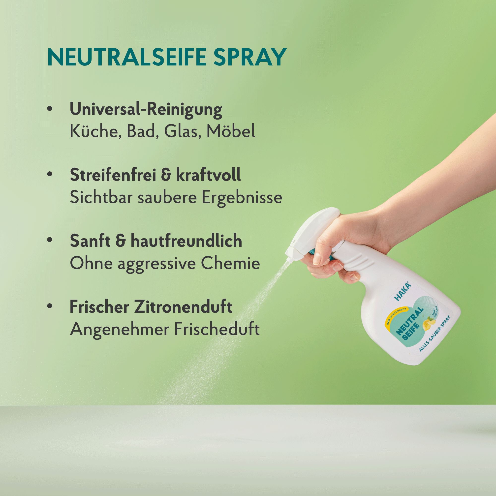 HAKA Neutralseife Spray Allzweckreiniger