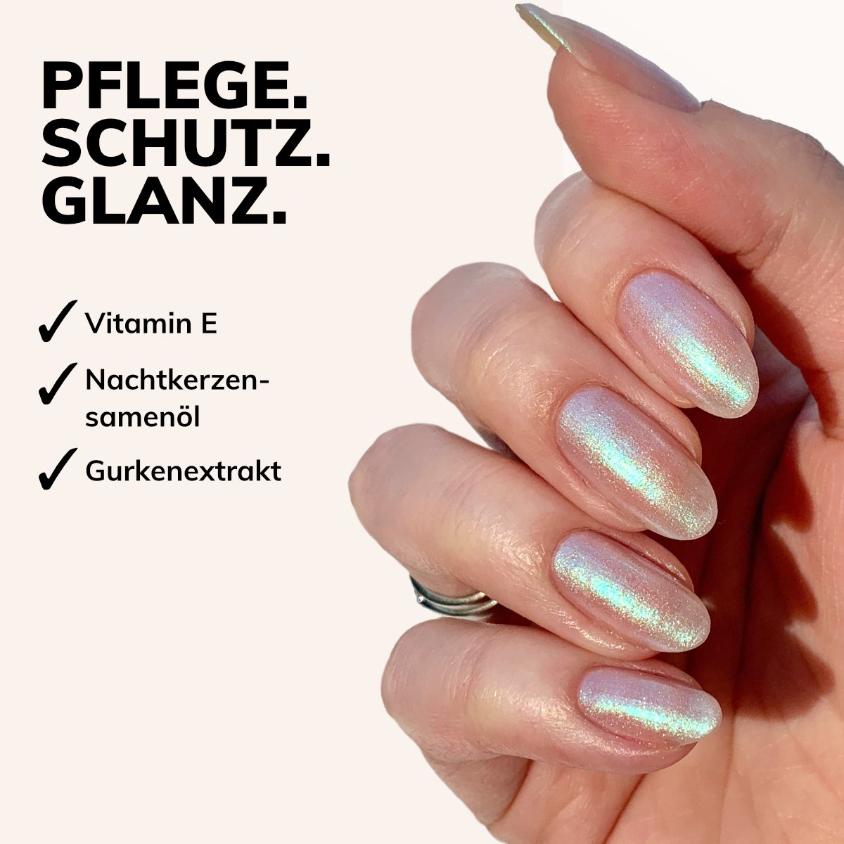 LONDONTOWN Kur Shimmering Nail Highlighter Stardust aufhellender Nagellack