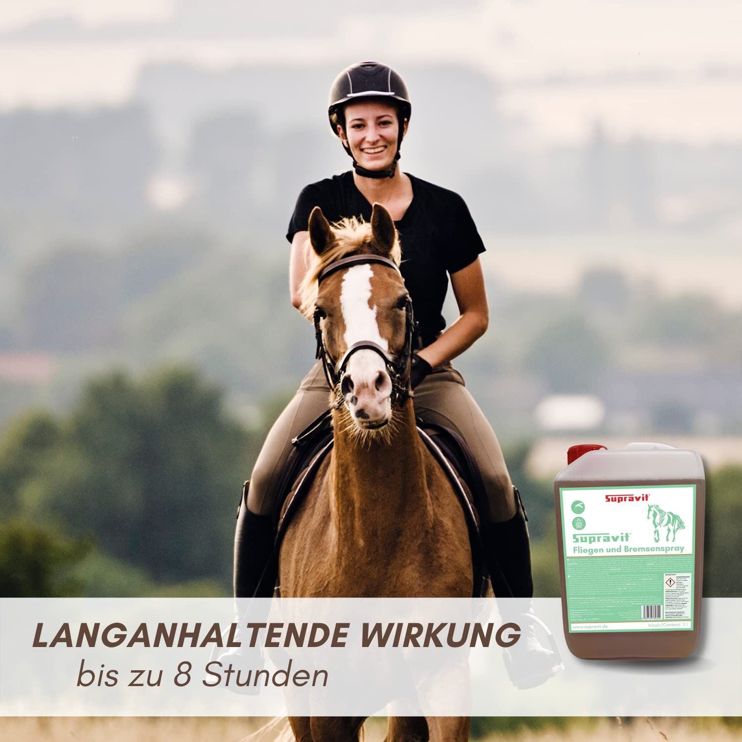 Supravit Bremsen & Fliegenspray Pferd | Effektiver Insektenschutz
