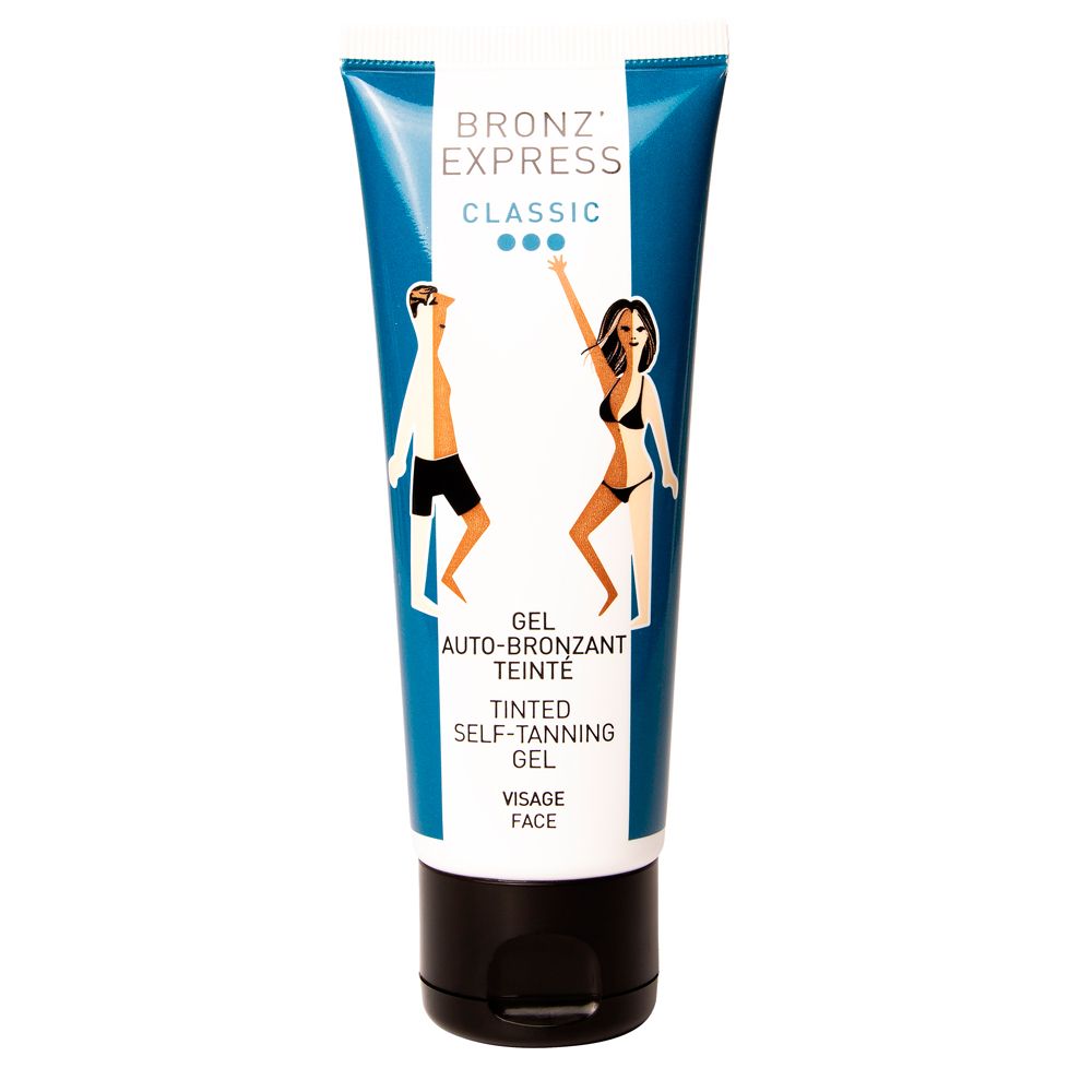 Academie Bronz´Express Gel - getöntes Selbstbräunungs Gel für das Gesicht