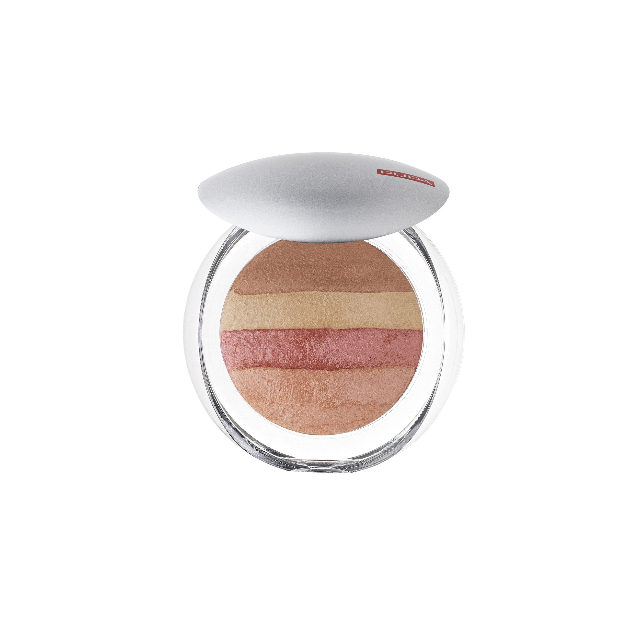 Pupa Milano Luminys Baked All Over Illuminating Blush Powder 06 Coral Stripes 9 g Puder