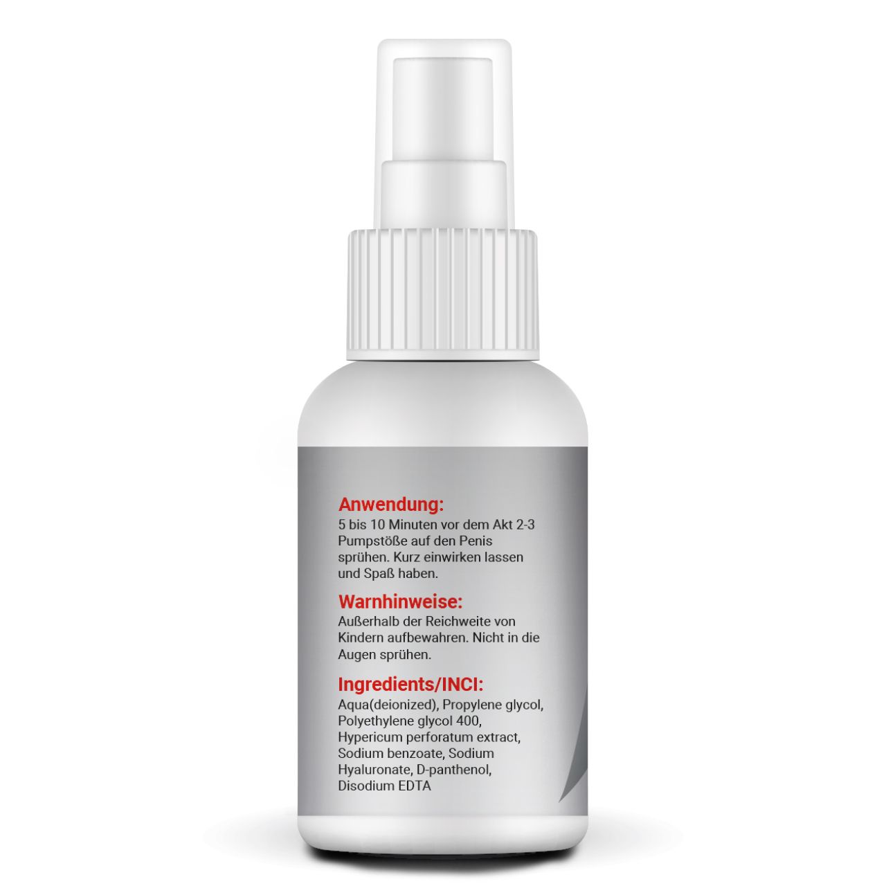 Saint Nutrition® | Lucifer Delay Spray | Verzögerungsspray für den aktiven Mann