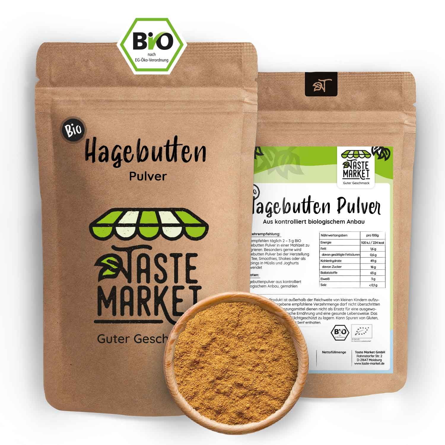 Taste Market BIO Hagebuttenpulver
