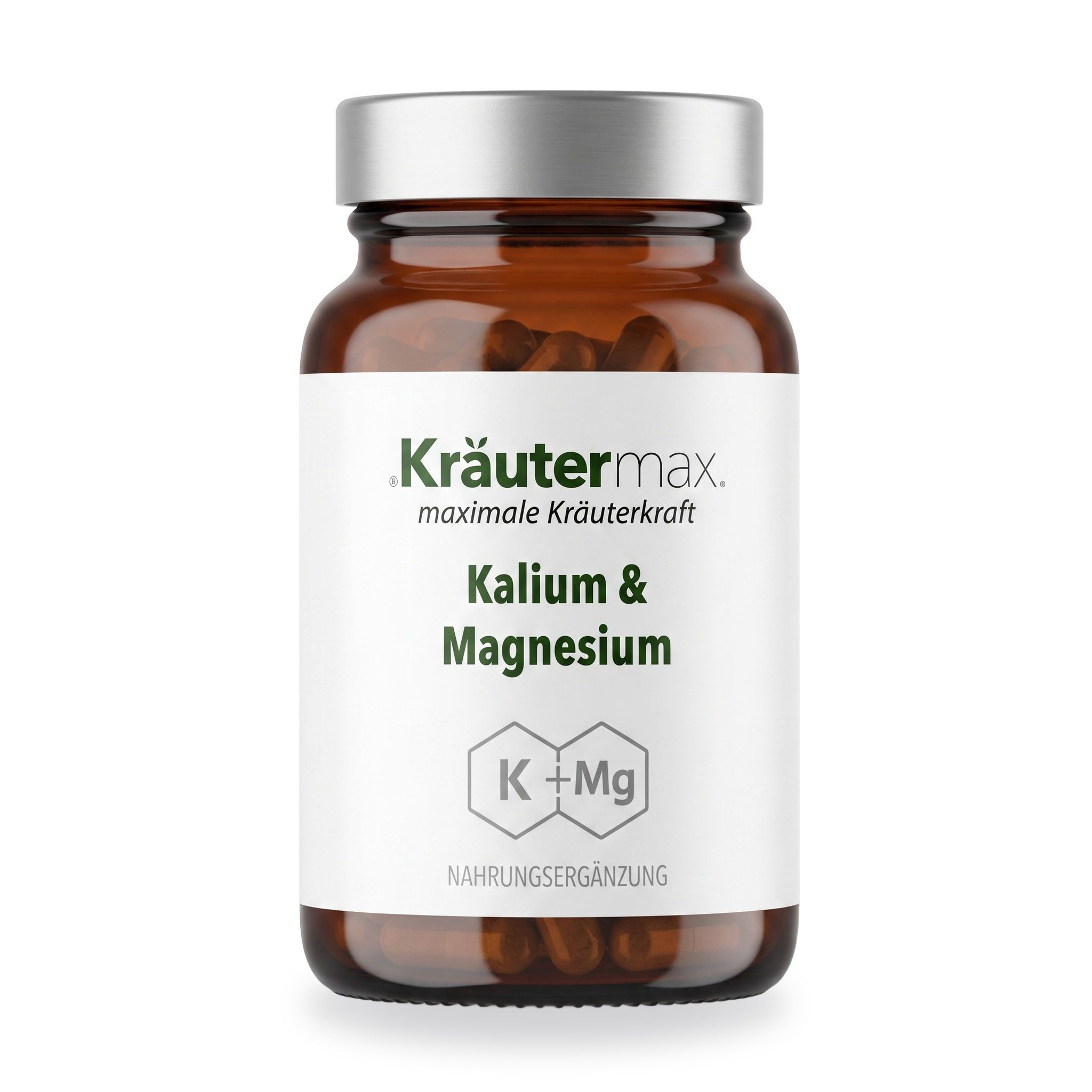 Kräutermax Kalium und Magensium Kapseln 60 St