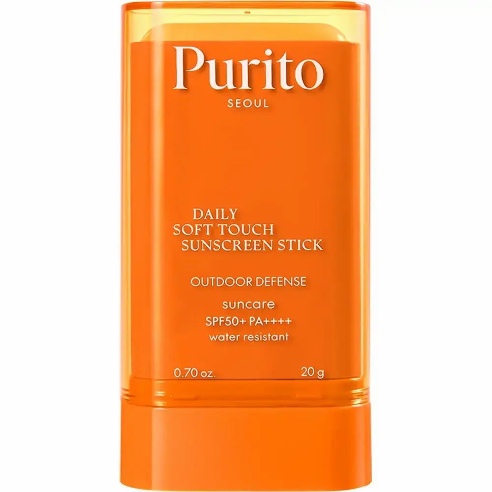 PURITO Daily Soft Touch SPF 50+ Stick – Reise-Sonnenschutz & Thermoschutz
