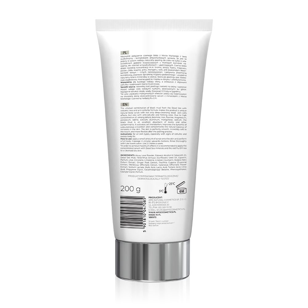 APIS INSPIRATION, Körperpeeling - Mineralien aus dem Toten Meer - ANTI-CELLULITE