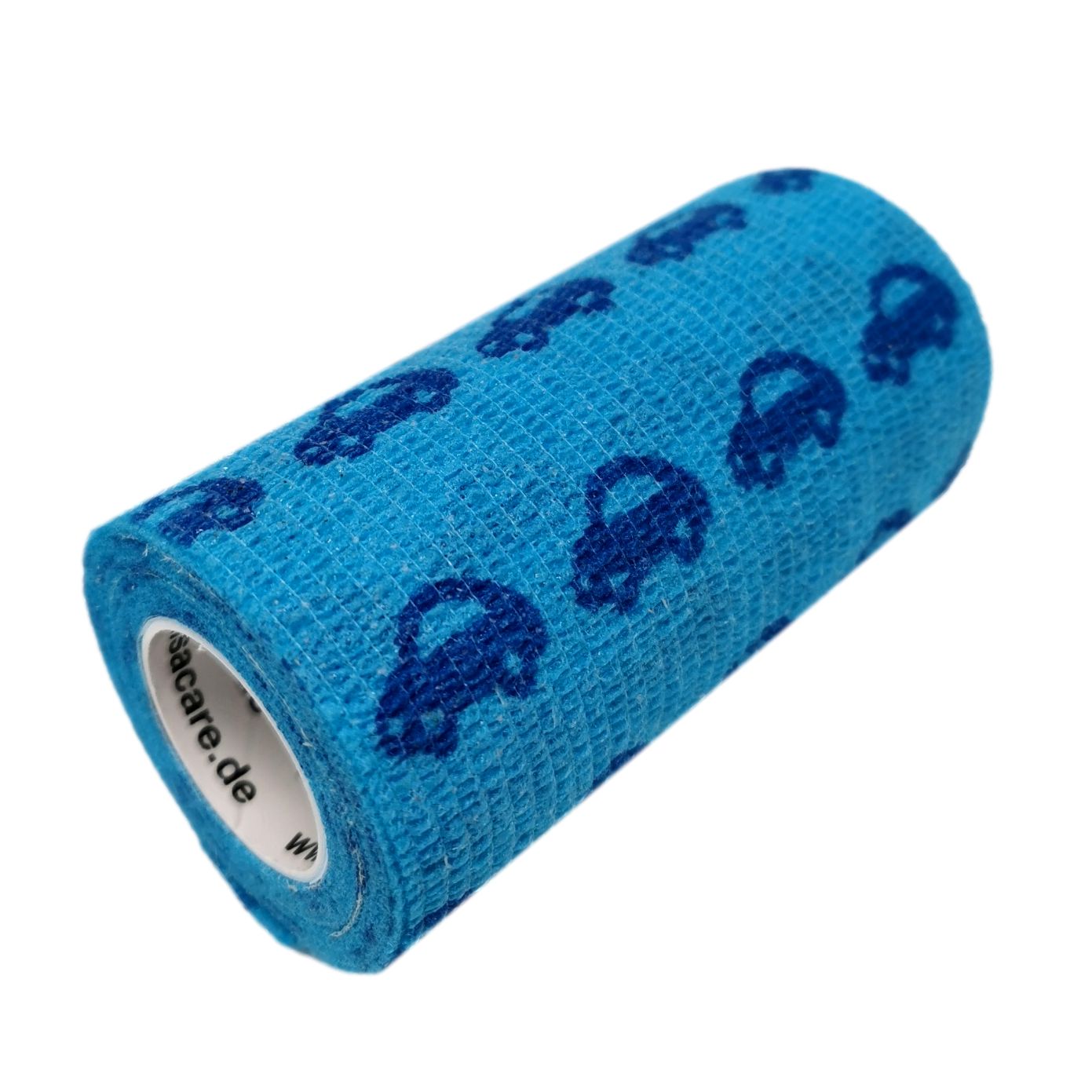 LisaCare kohäsive Bandage - Auto Blau - 10cm x 4,5m