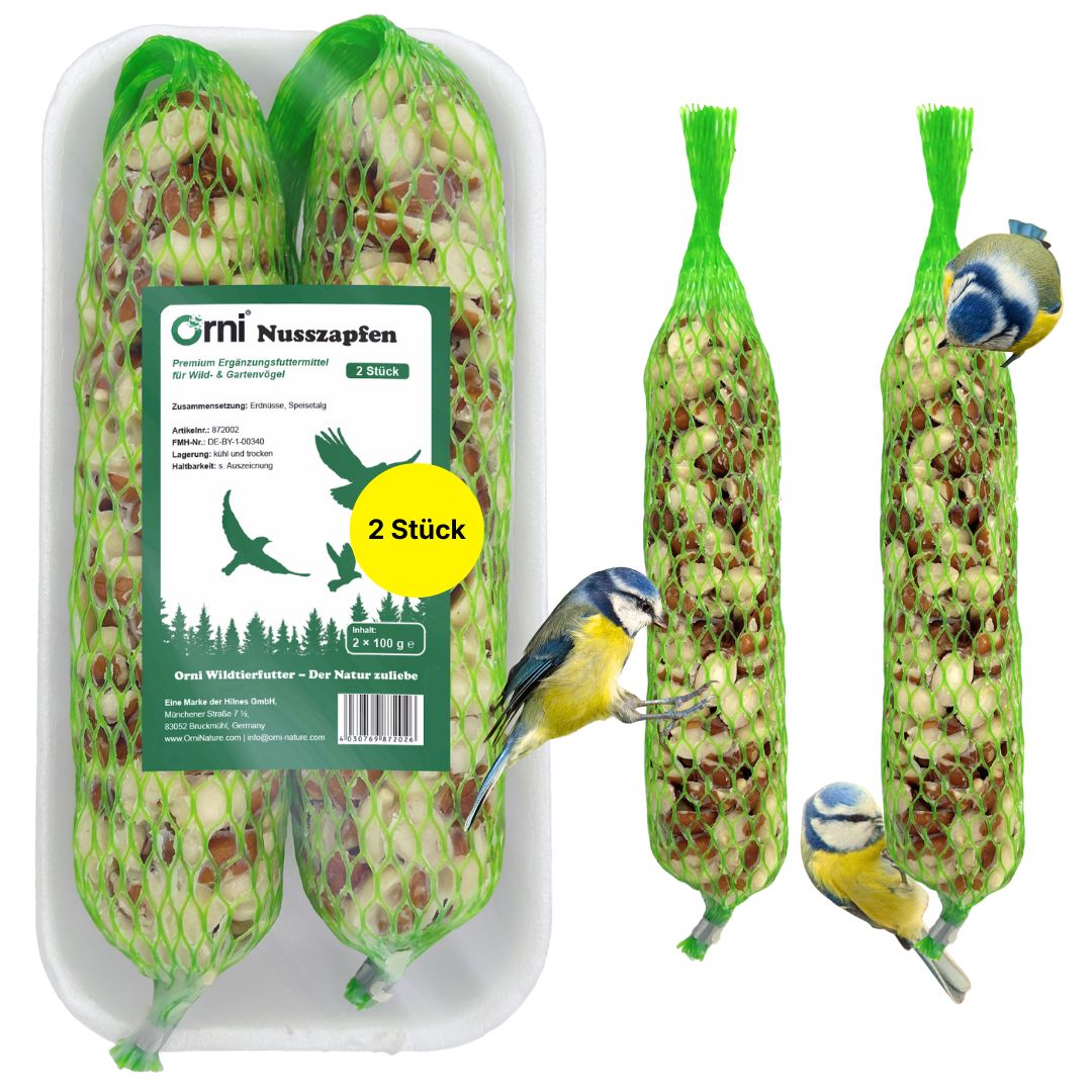 Orni Nusszapfen für Wildvögel 2 St