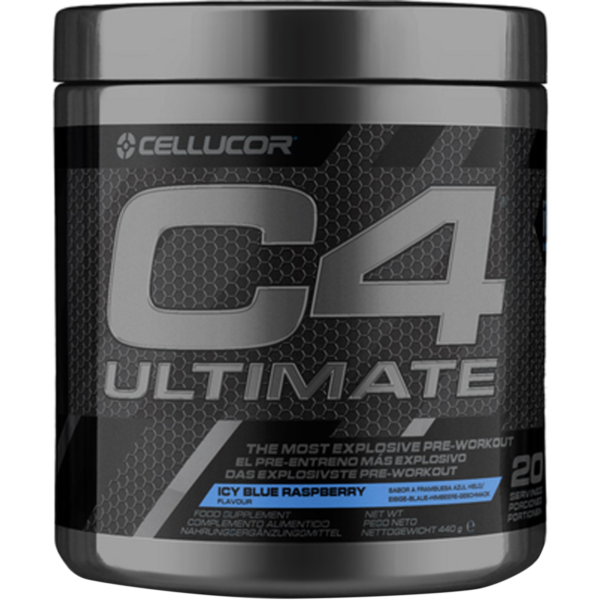 C4 Ultimate Pre-Workout - um im Fitnessstudio alle Limits zu überschreiten - Icy Blue Razz