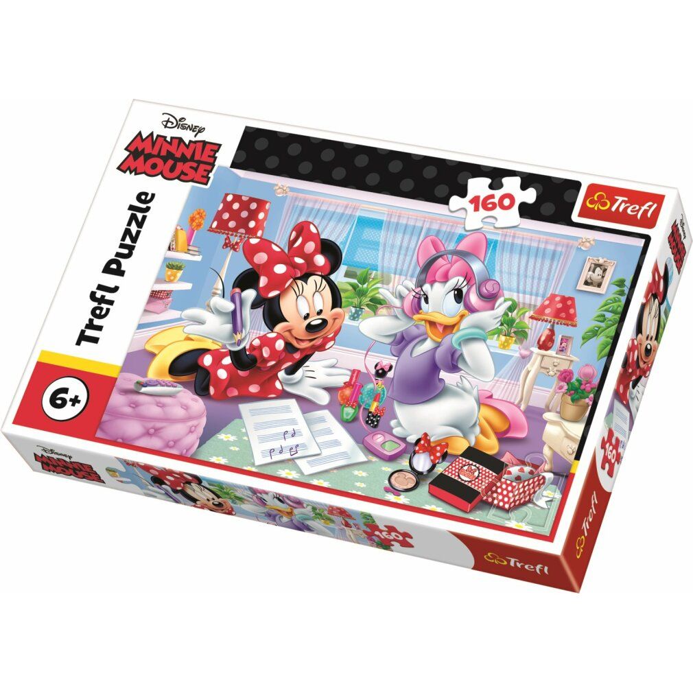 trefl Puzzle Minnie und Daisy 160 Teile