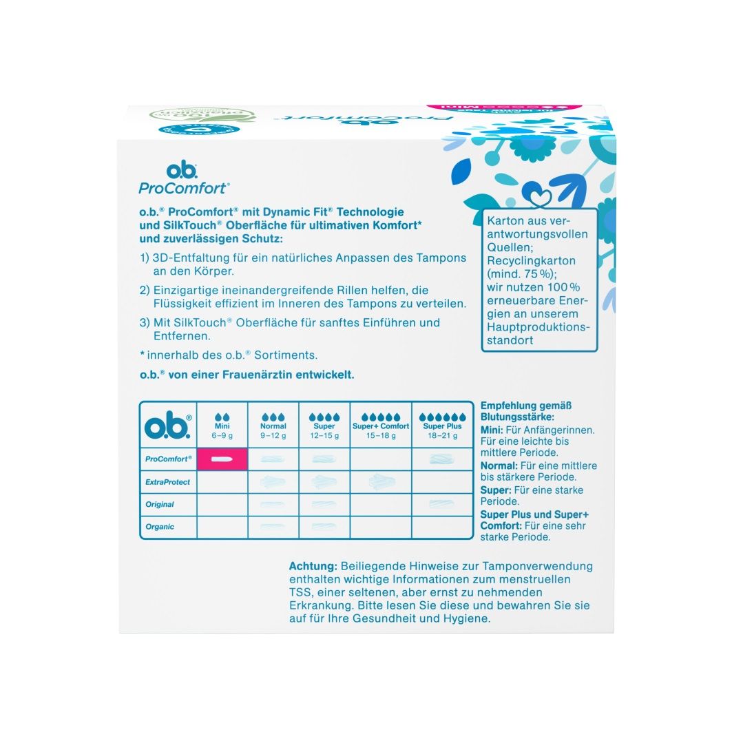 O.B. - Tampons "Pro Comfort Mini"