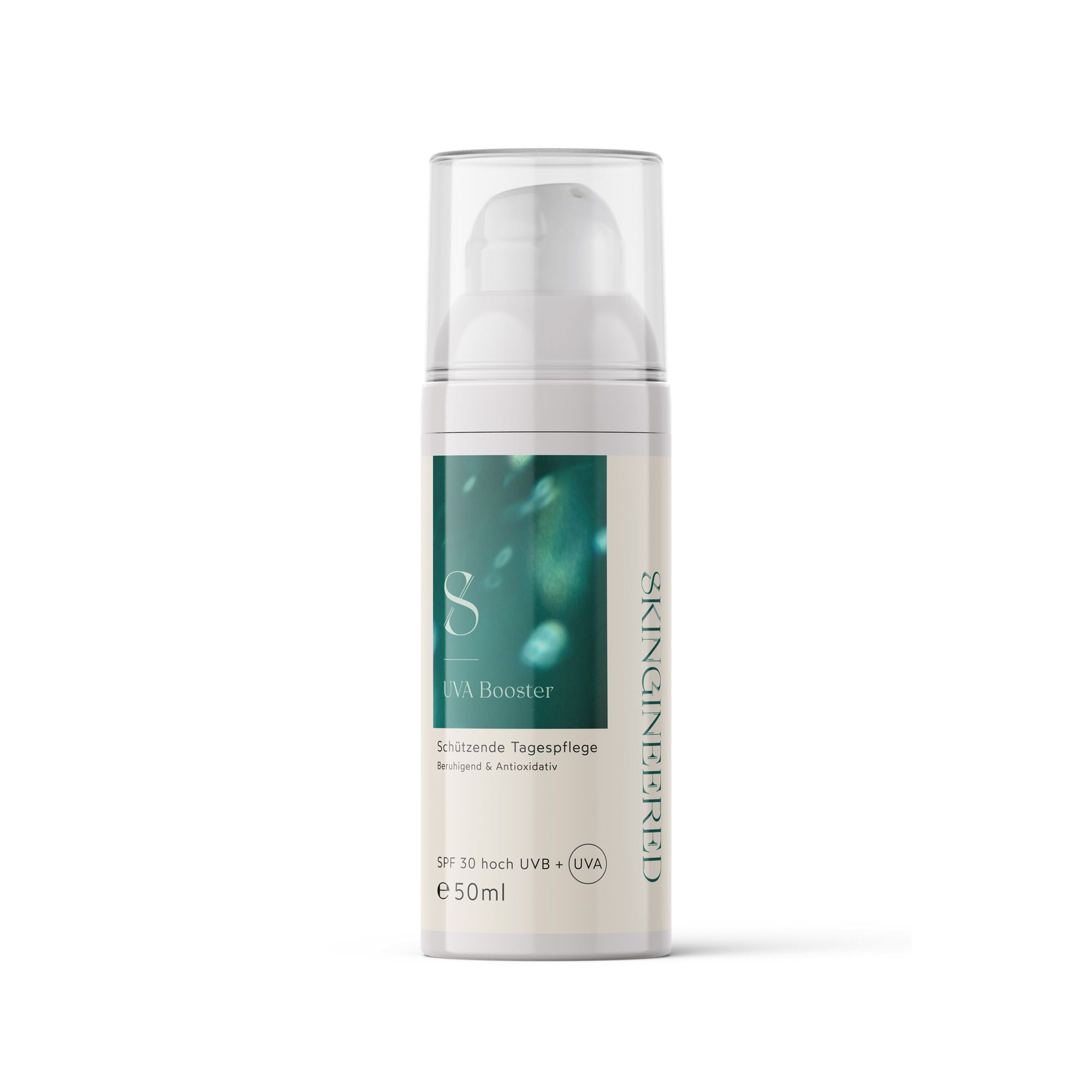 Skingineered UVA-Booster Schützende Tagespflege 50 ml Sonnenschutzcreme