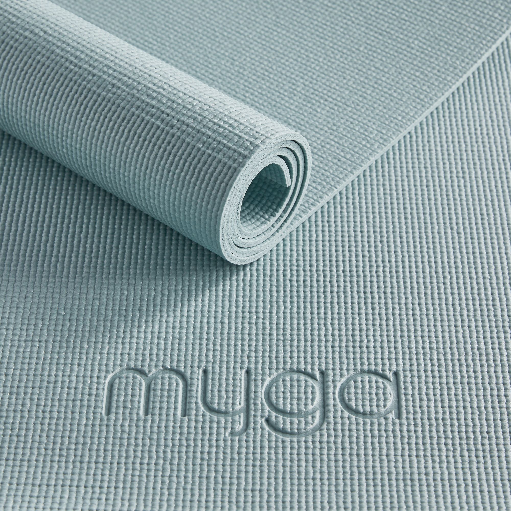 Myga Yogamatte - Petrol - Rutschfeste Übungsmatte für Yoga & Fitness
