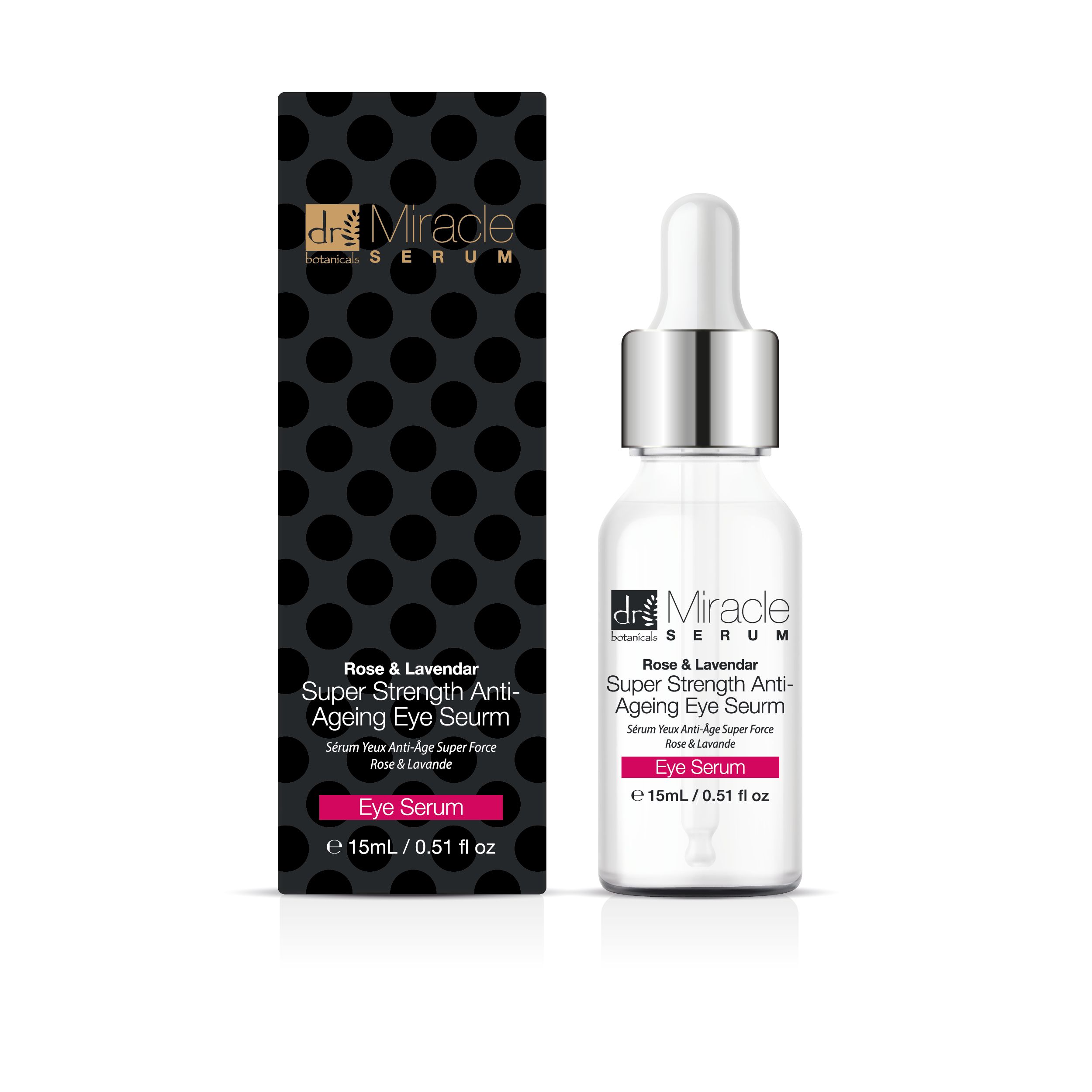 Dr Botanicals Unique Treatments Rose & Lavendar Super Strength Anti-Ageing Eye Seurm 15 ml