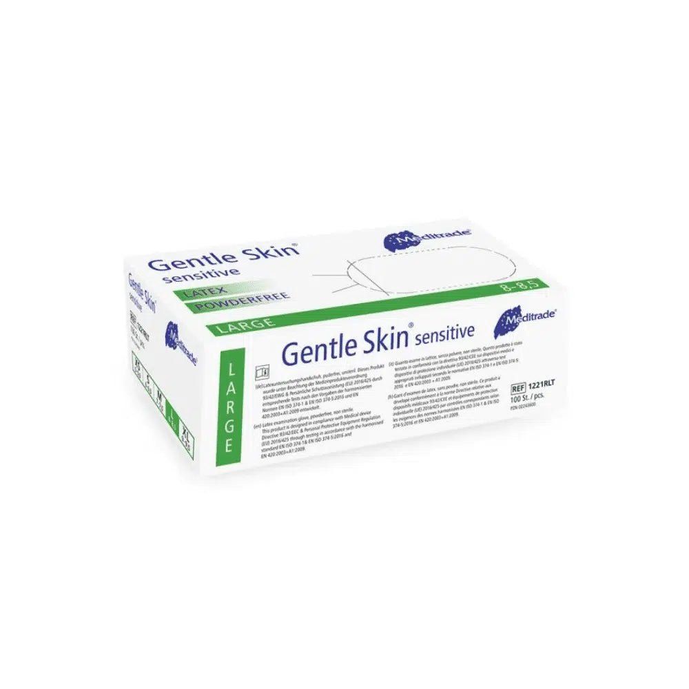 Meditrade Gentle Skin® sensitive Latex Einmalhandschuhe 10 St Handschuhe
