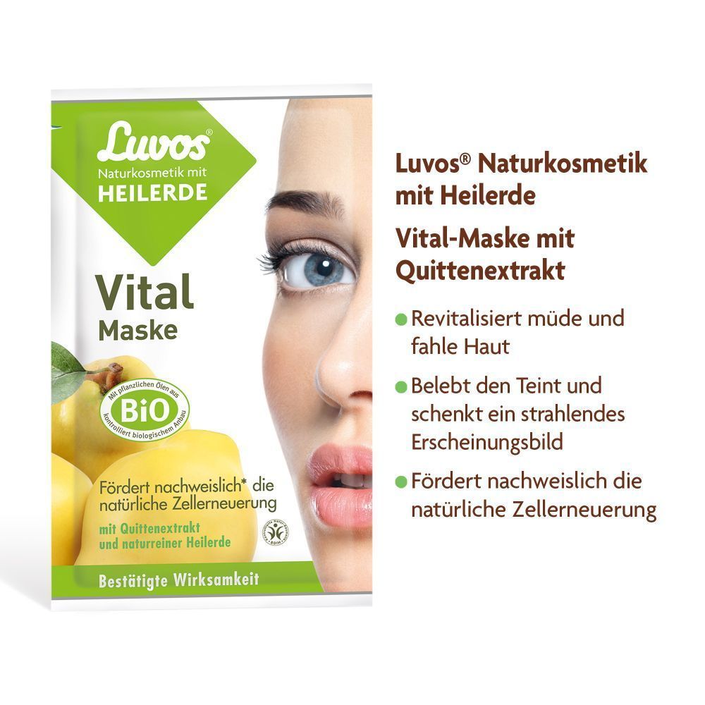 Luvos Naturkosmetik Heilerde Vital Maske