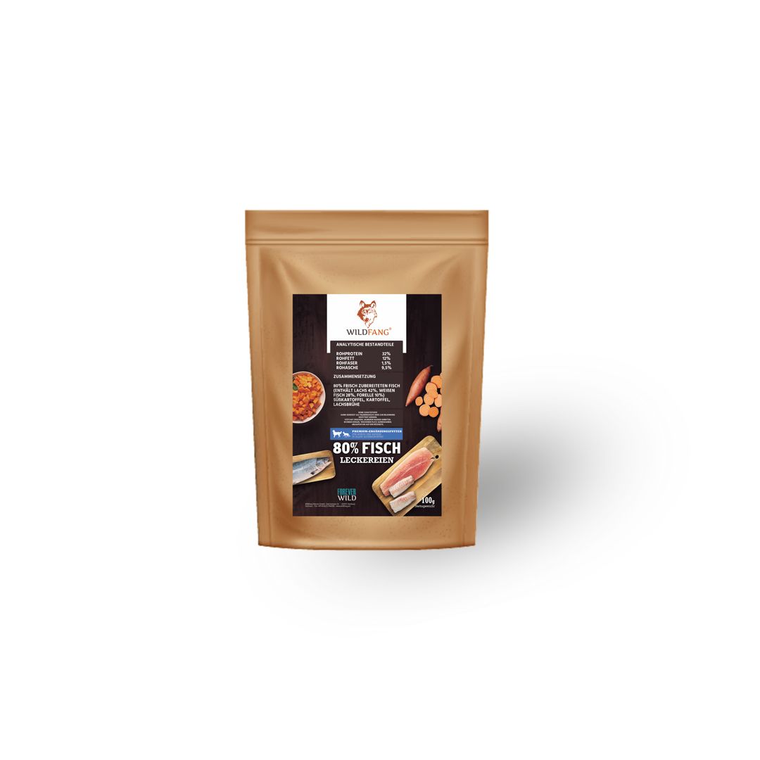 Snacks mit 80% Fisch - getreidefrei 1 St Beutel