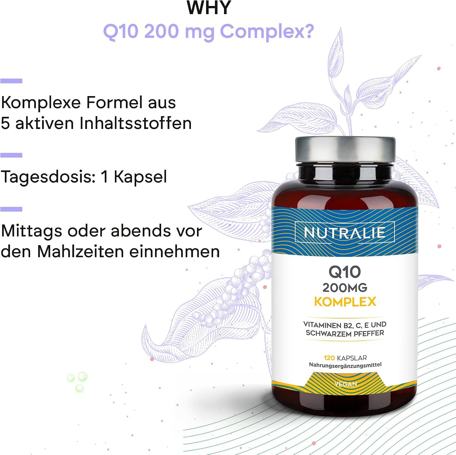 Nutralie Coenzym-Q10-Komplex