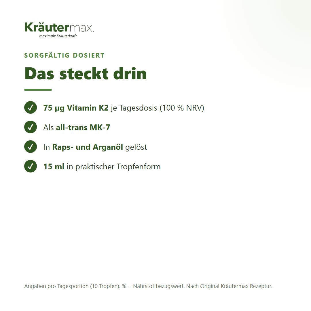 Anwendung: 10 Tropfen täglich auf die Zunge geben. Für alle, die vegan ergänzen möchten.