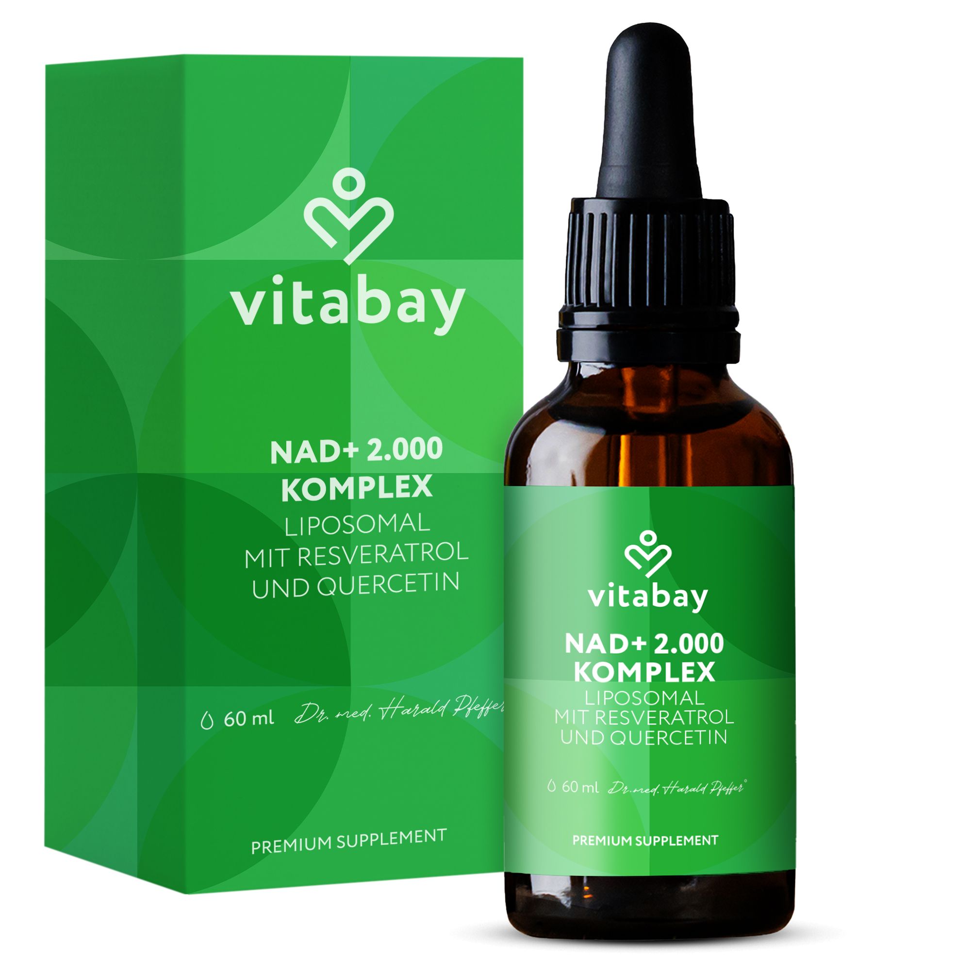 Vitabay Nad+ 2.000 Komplex liposomal 60 ml Flüssigkeit