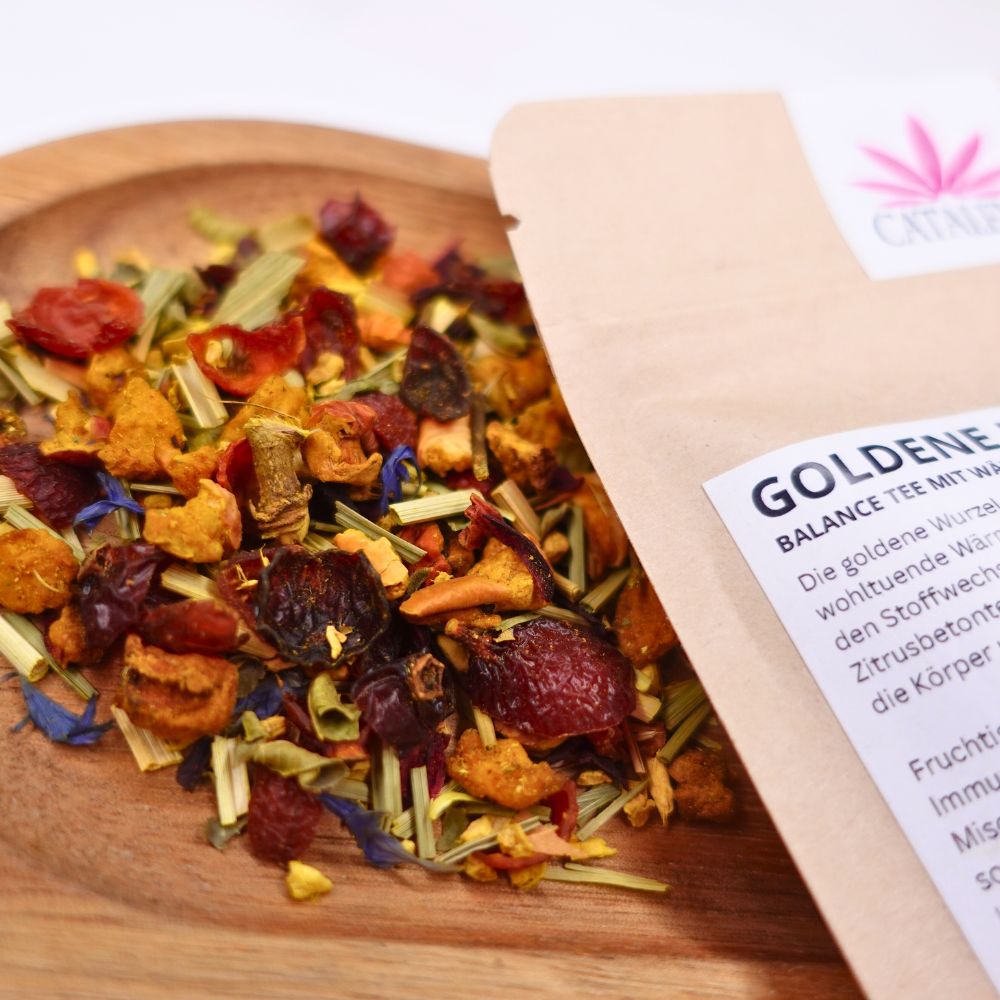 Ingwer,Zitronengras Kurkuma Tee