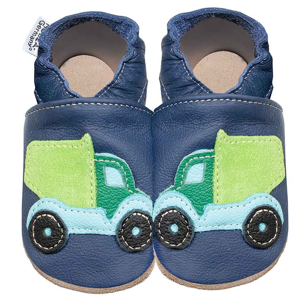 HOBEA-Germany Kinderschuhe LKW dunkelblau