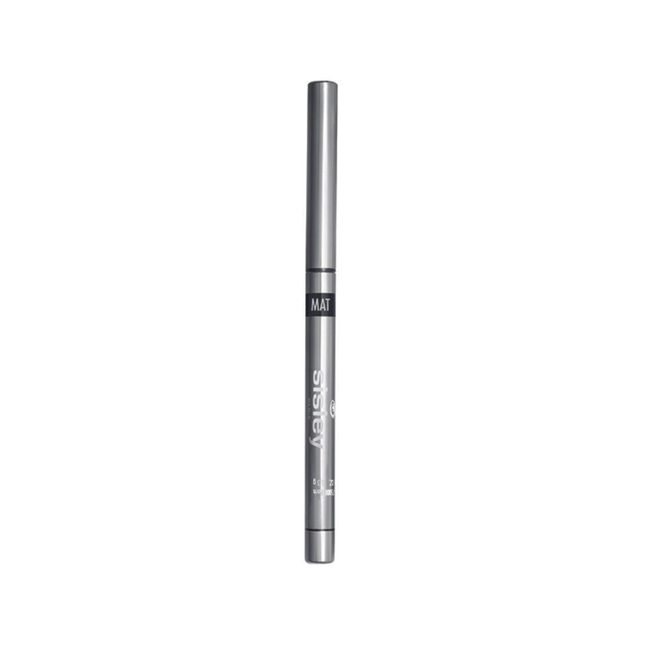 Sisley Phyto-Khol Star Matt. Grauer Stift mit schwarzer Mine. Aufschrift MAT und Sisley.