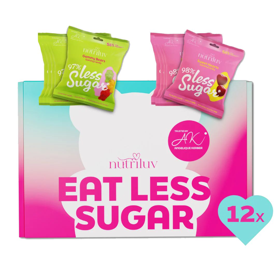 Less Sugar Mix Bundle - süße Fruchtgummis 97% weniger Zucker & 58% kcal 600 g