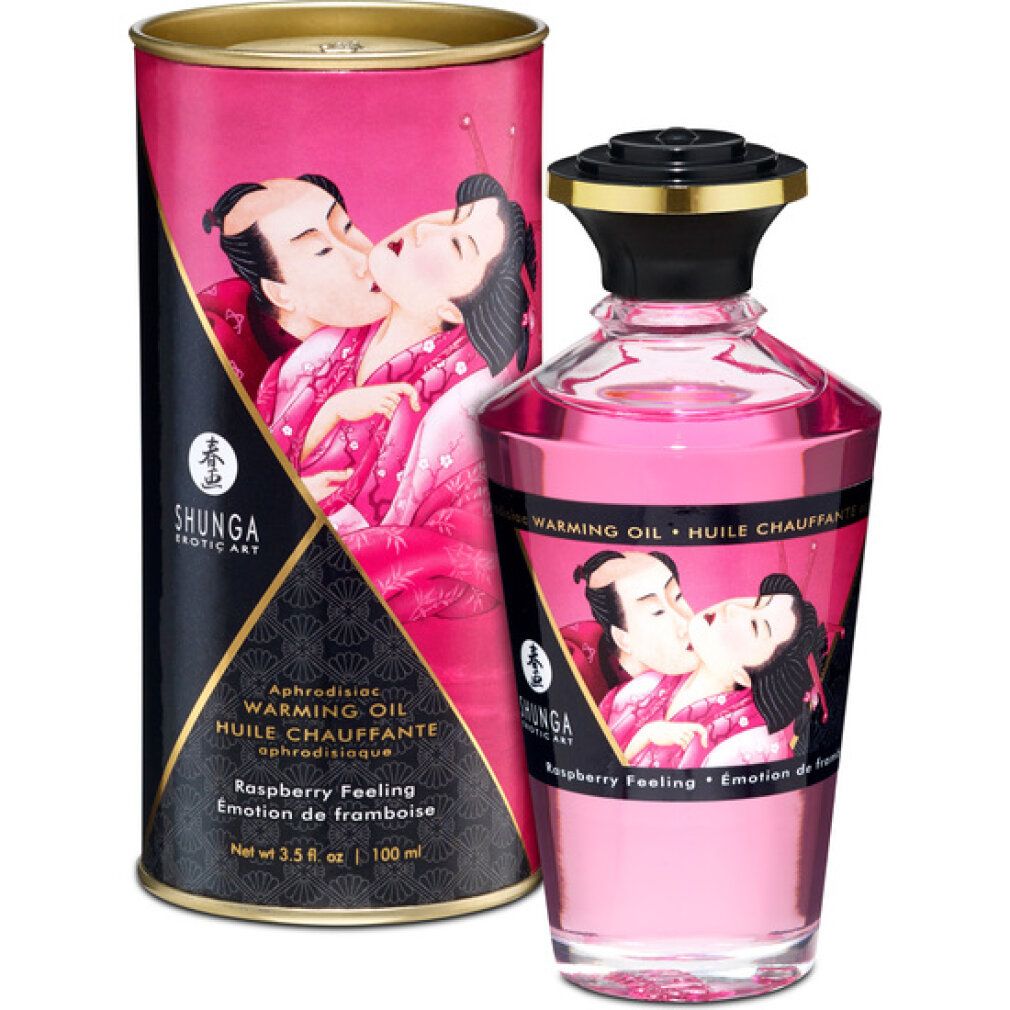 Shunga - Massageöl mit Aroma Himbeere